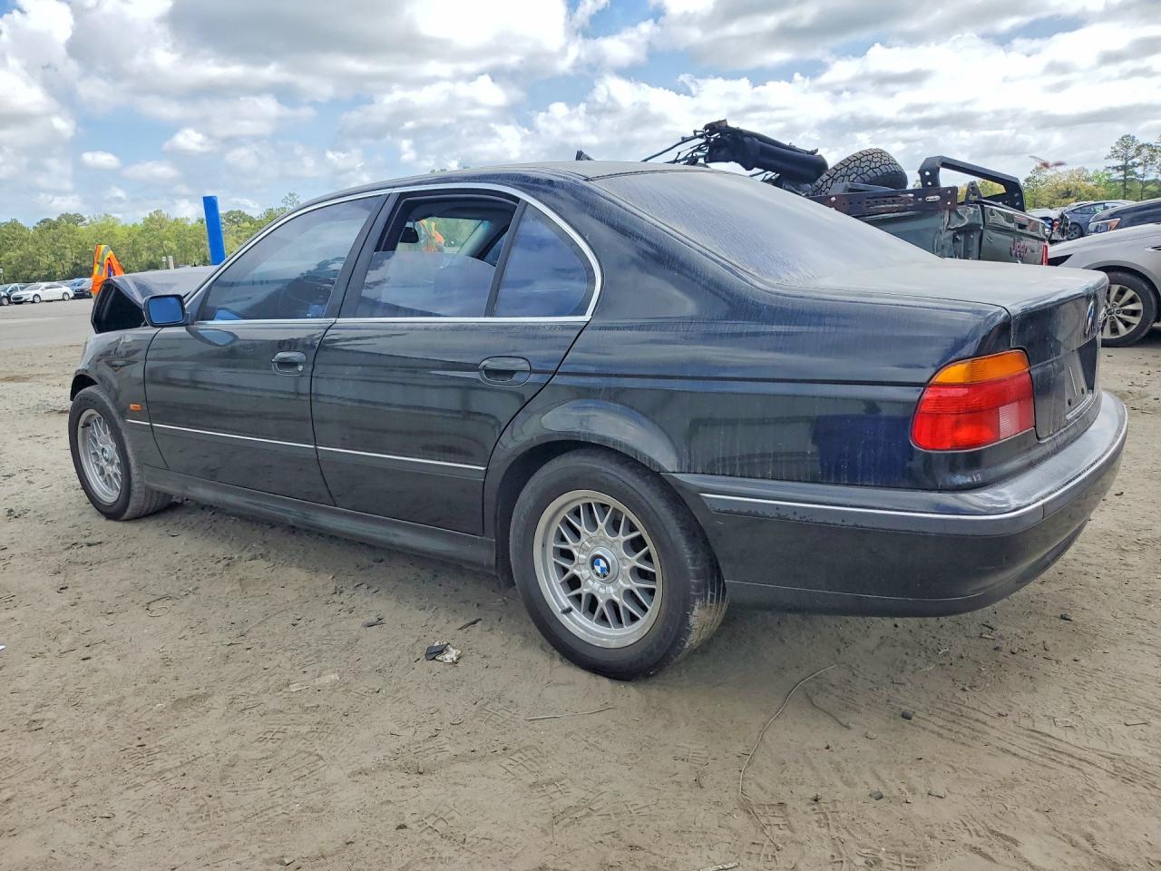 1999 Bmw 528 I Automatic Black vin: WBADM6337XBY30906