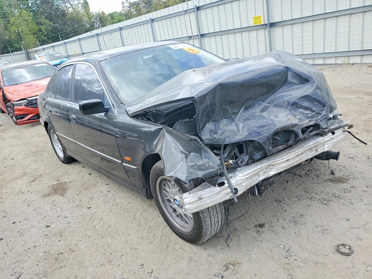 1999 Bmw 528 I Automatic Black vin: WBADM6337XBY30906