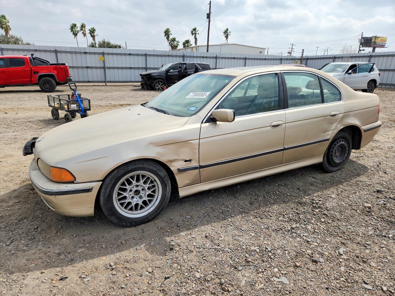 1999 Bmw 528 I Automatic Tan vin: WBADM6337XBY31991