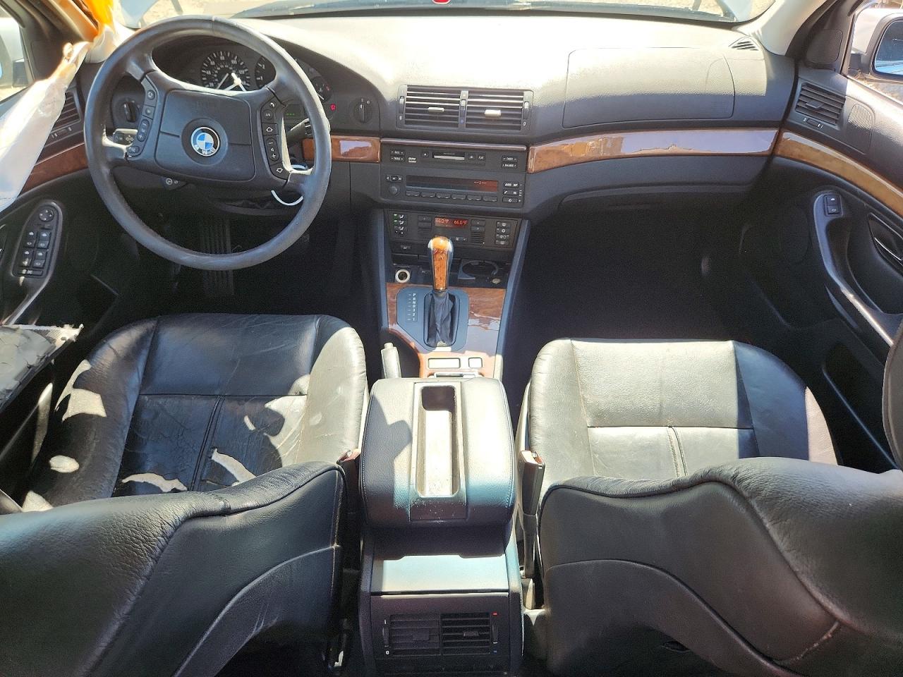 1999 Bmw 528 I Automatic Silver vin: WBADM6337XBY32073