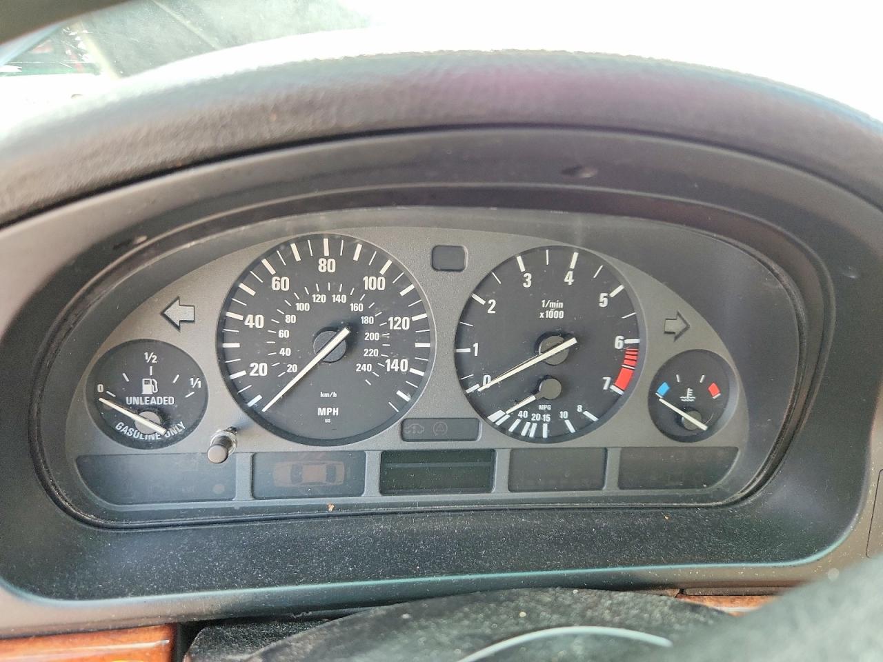 1999 Bmw 528 I Automatic Silver vin: WBADM6339XBY30499