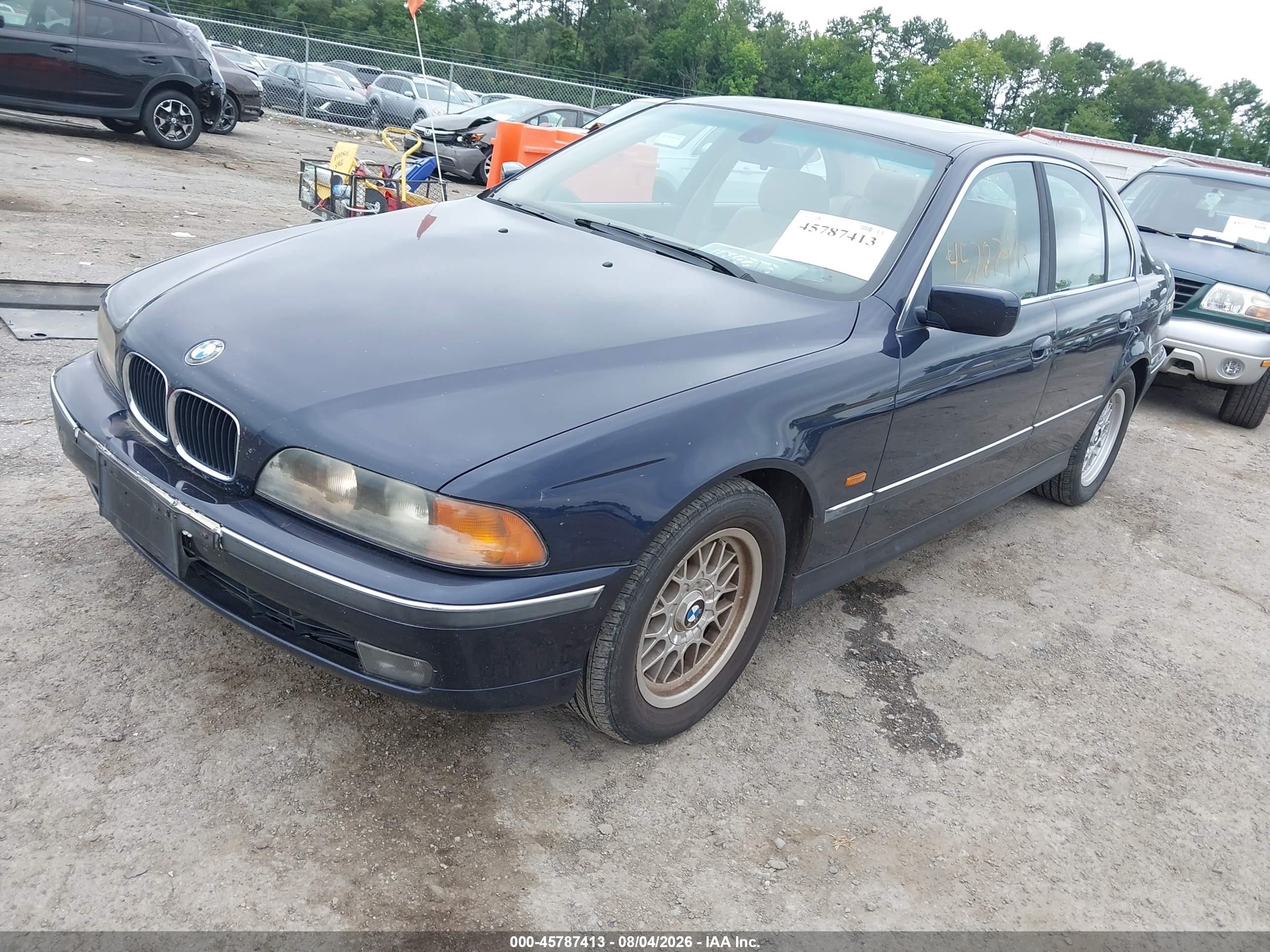 2000 Bmw 528ia   Blue vin: WBADM6341YGU23354
