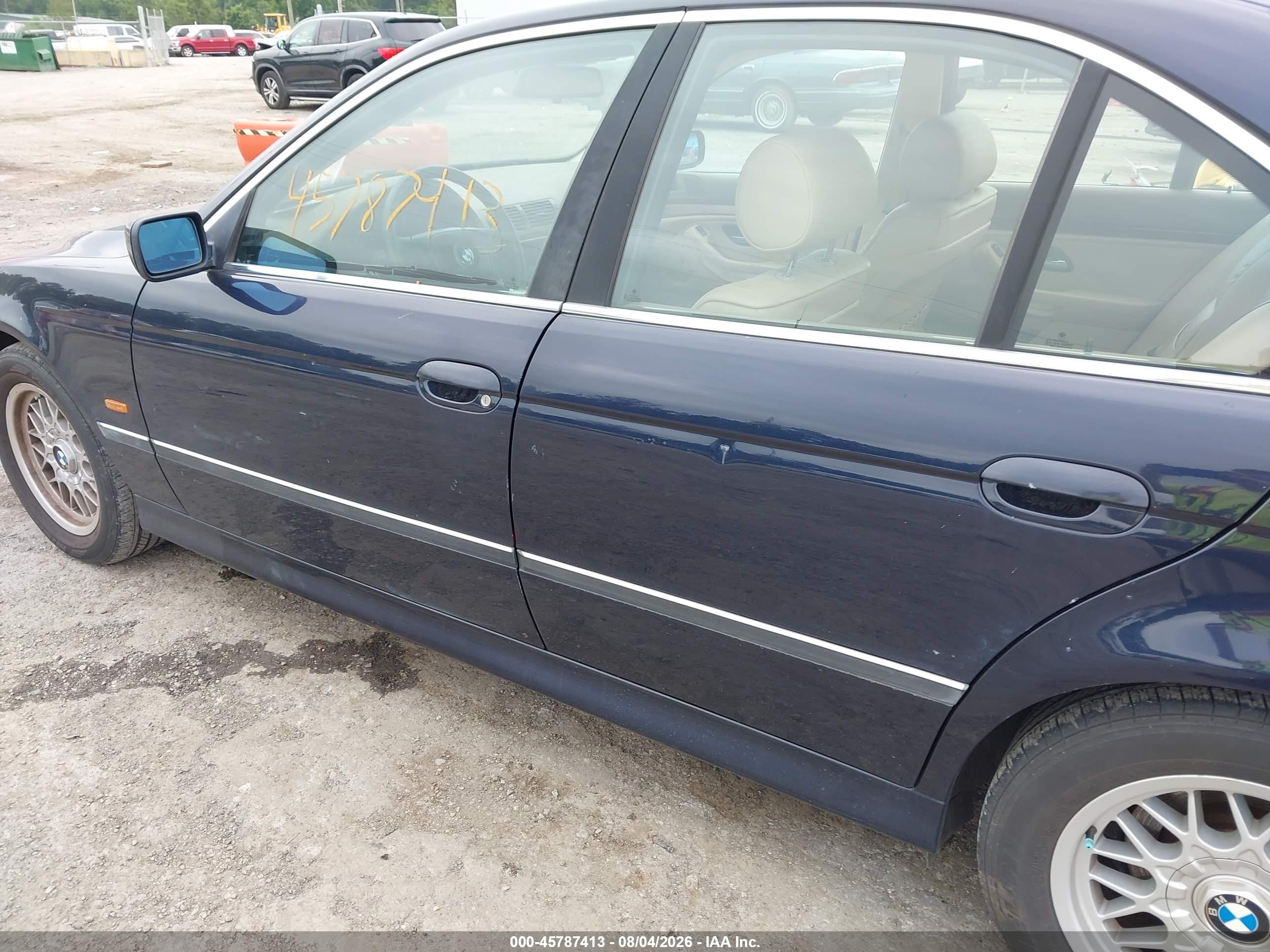 2000 Bmw 528ia   Blue vin: WBADM6341YGU23354