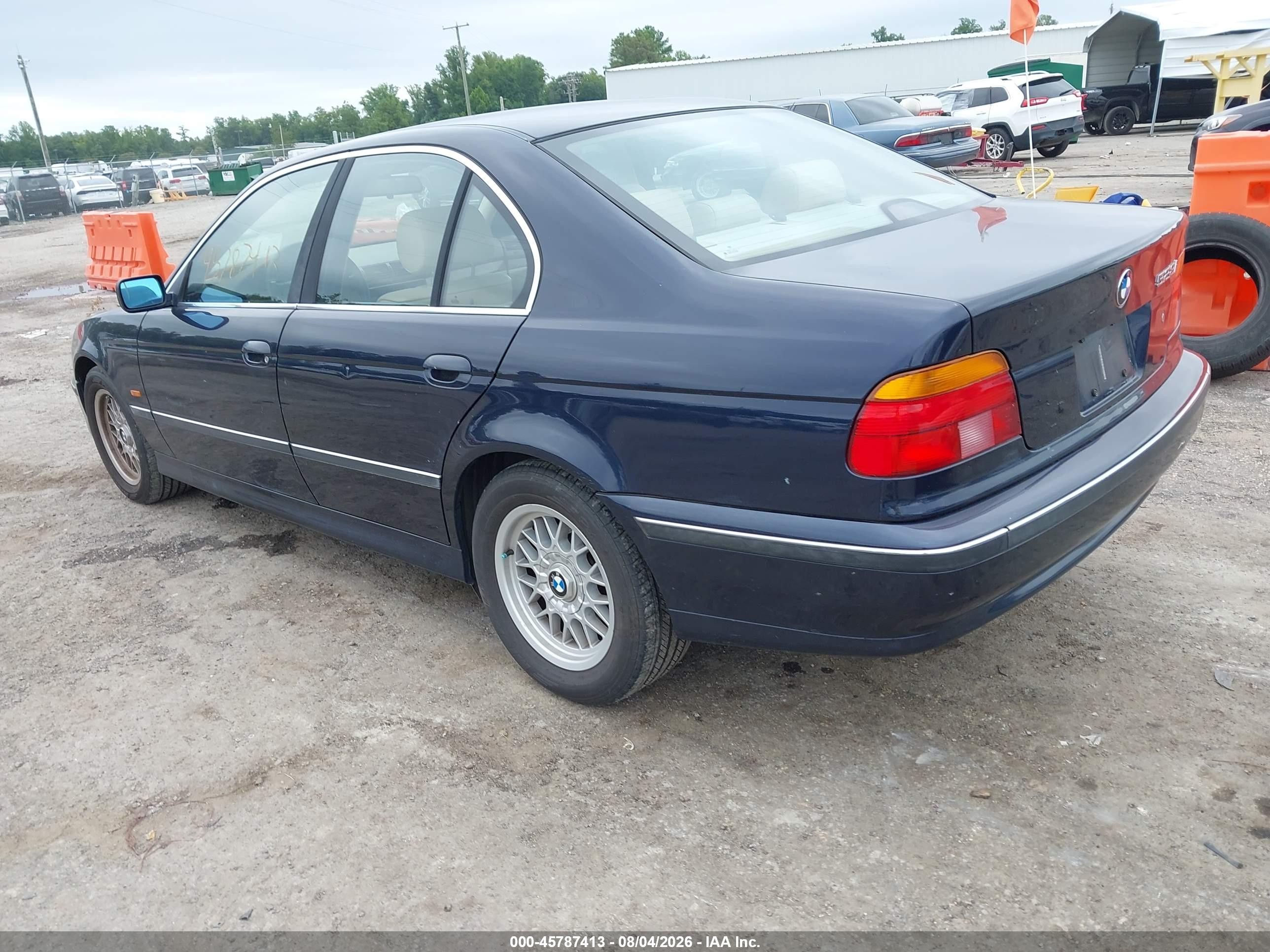 2000 Bmw 528ia   Blue vin: WBADM6341YGU23354