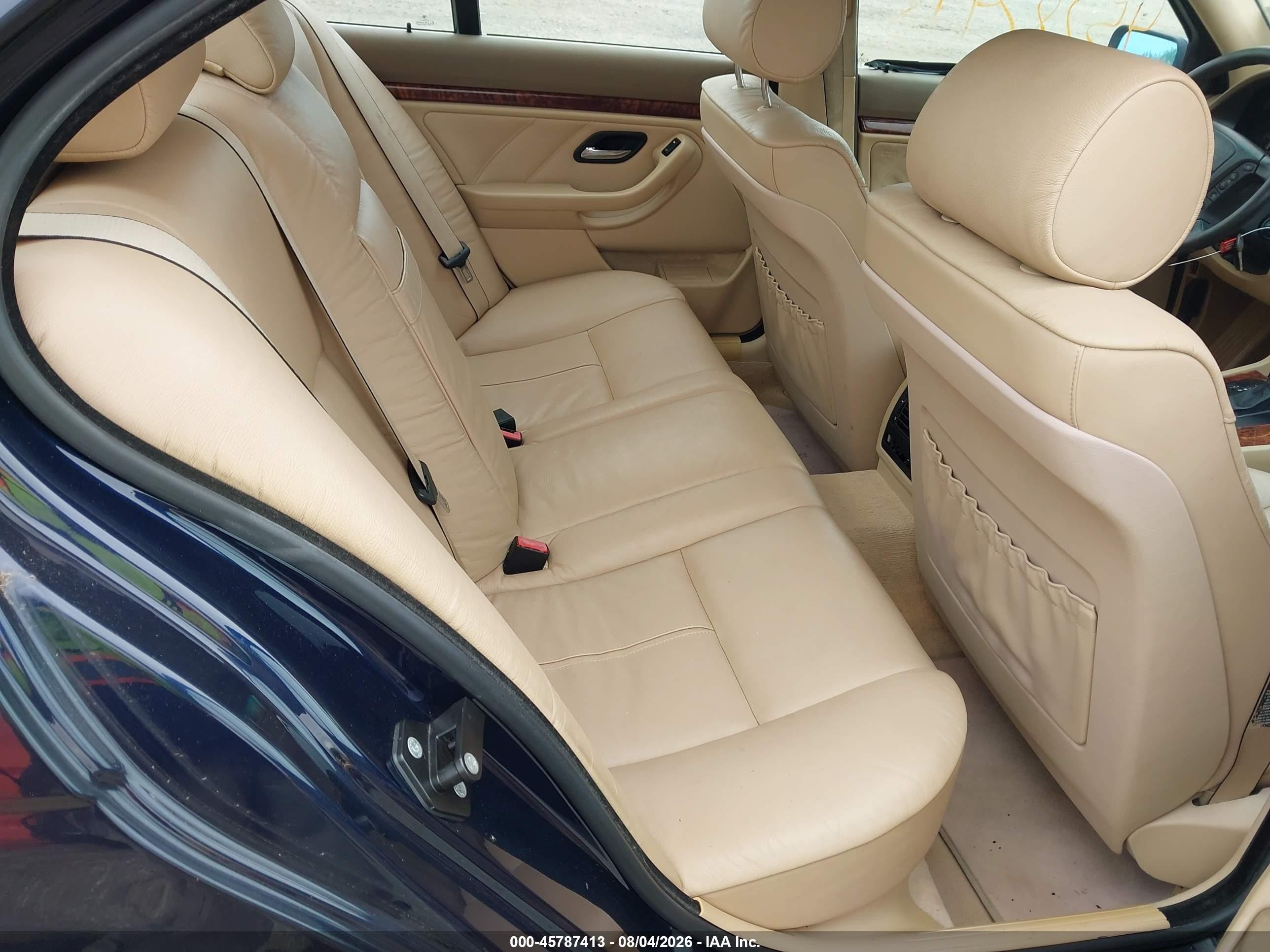 2000 Bmw 528ia   Blue vin: WBADM6341YGU23354