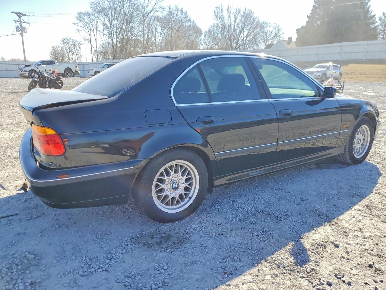 2000 Bmw 528 I Automatic Black vin: WBADM6342YGU05641