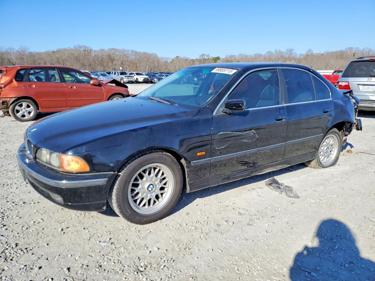 2000 Bmw 528 I Automatic Black vin: WBADM6342YGU05641