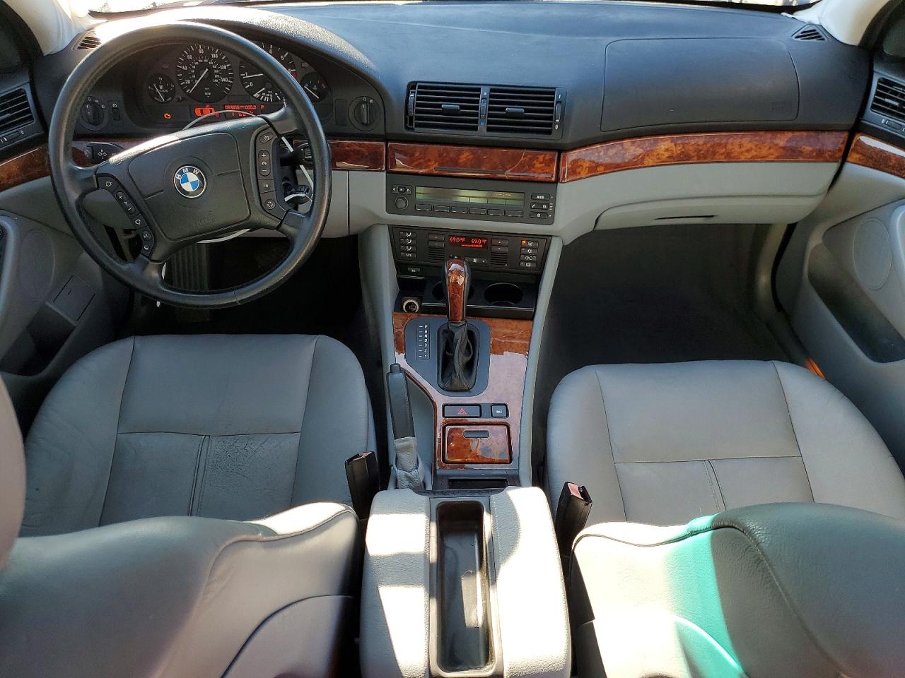 2000 Bmw 528 I Automatic Black vin: WBADM6342YGU05641