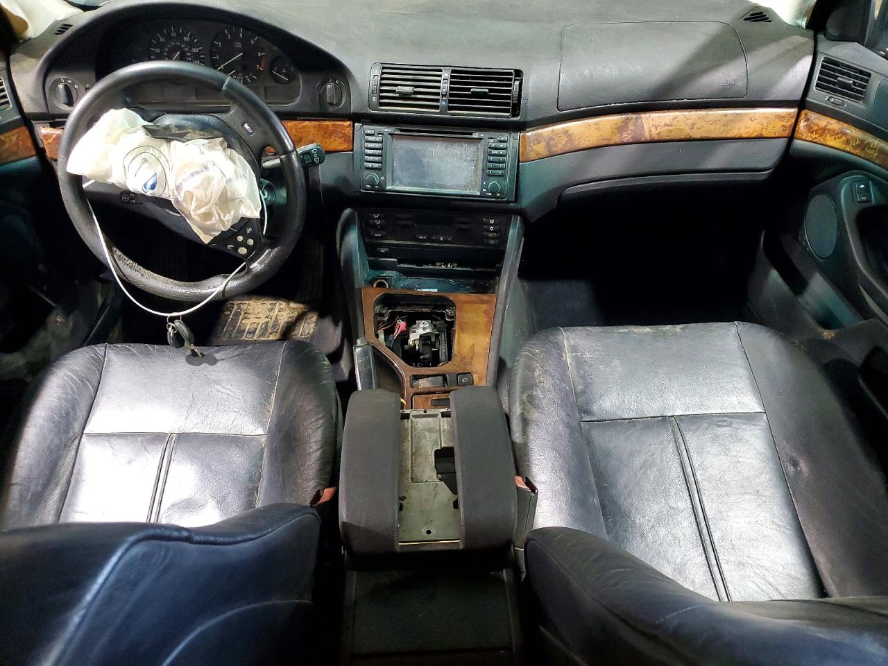 2000 Bmw 528 I Automatic Green vin: WBADM6342YGU13867