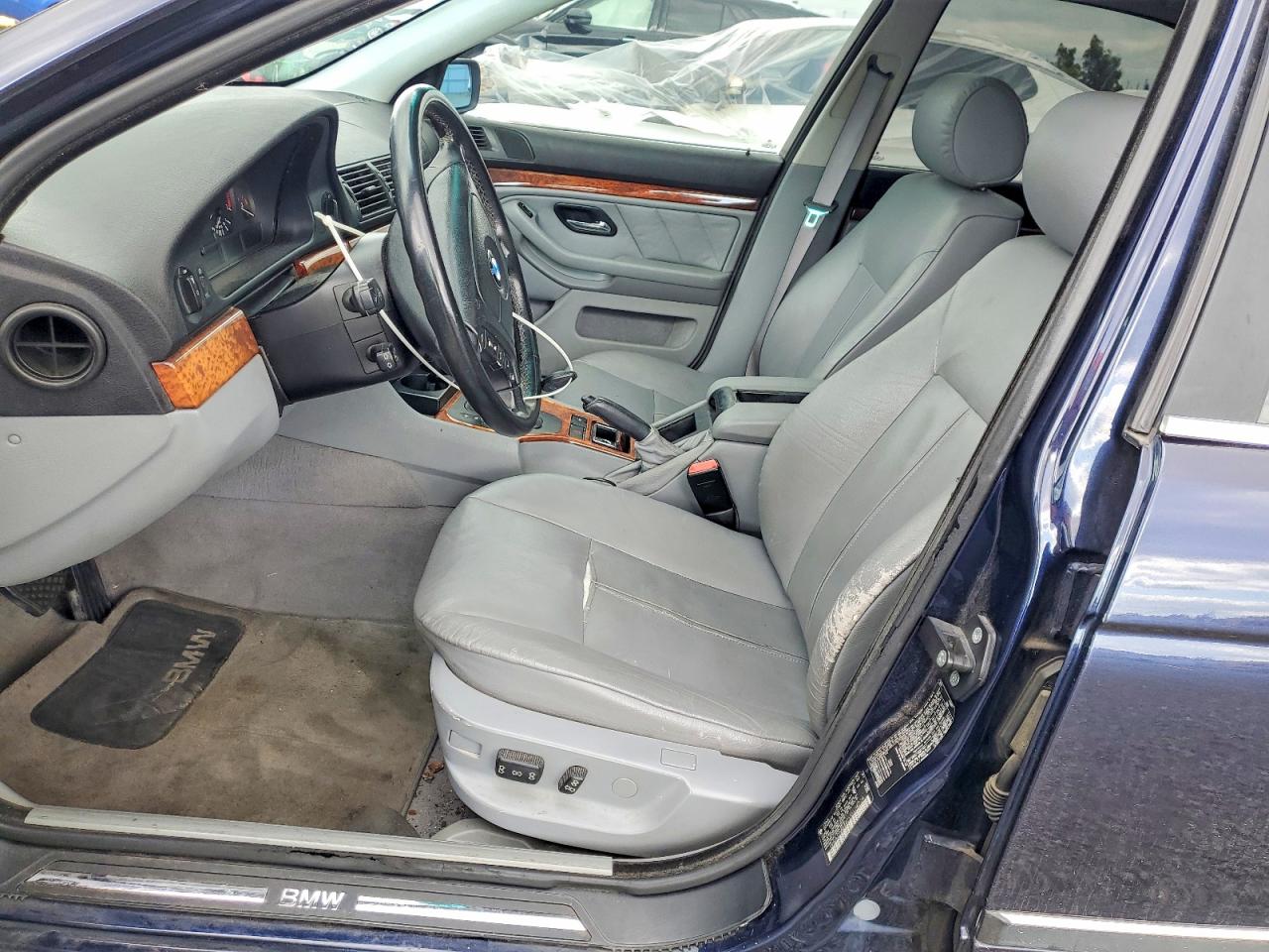 2000 Bmw 528 I Automatic Blue vin: WBADM6342YGU18924