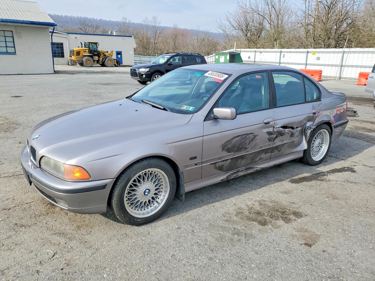 1999 Bmw 528 I Automatic Серебряный vin: WBADM6343XGU03797