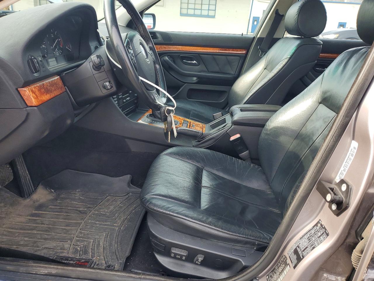 1999 Bmw 528 I Automatic Серебряный vin: WBADM6343XGU03797