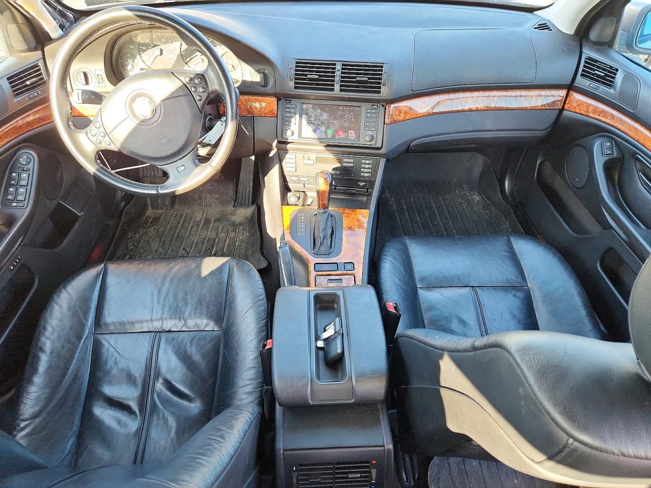 1999 Bmw 528 I Automatic Серебряный vin: WBADM6343XGU03797