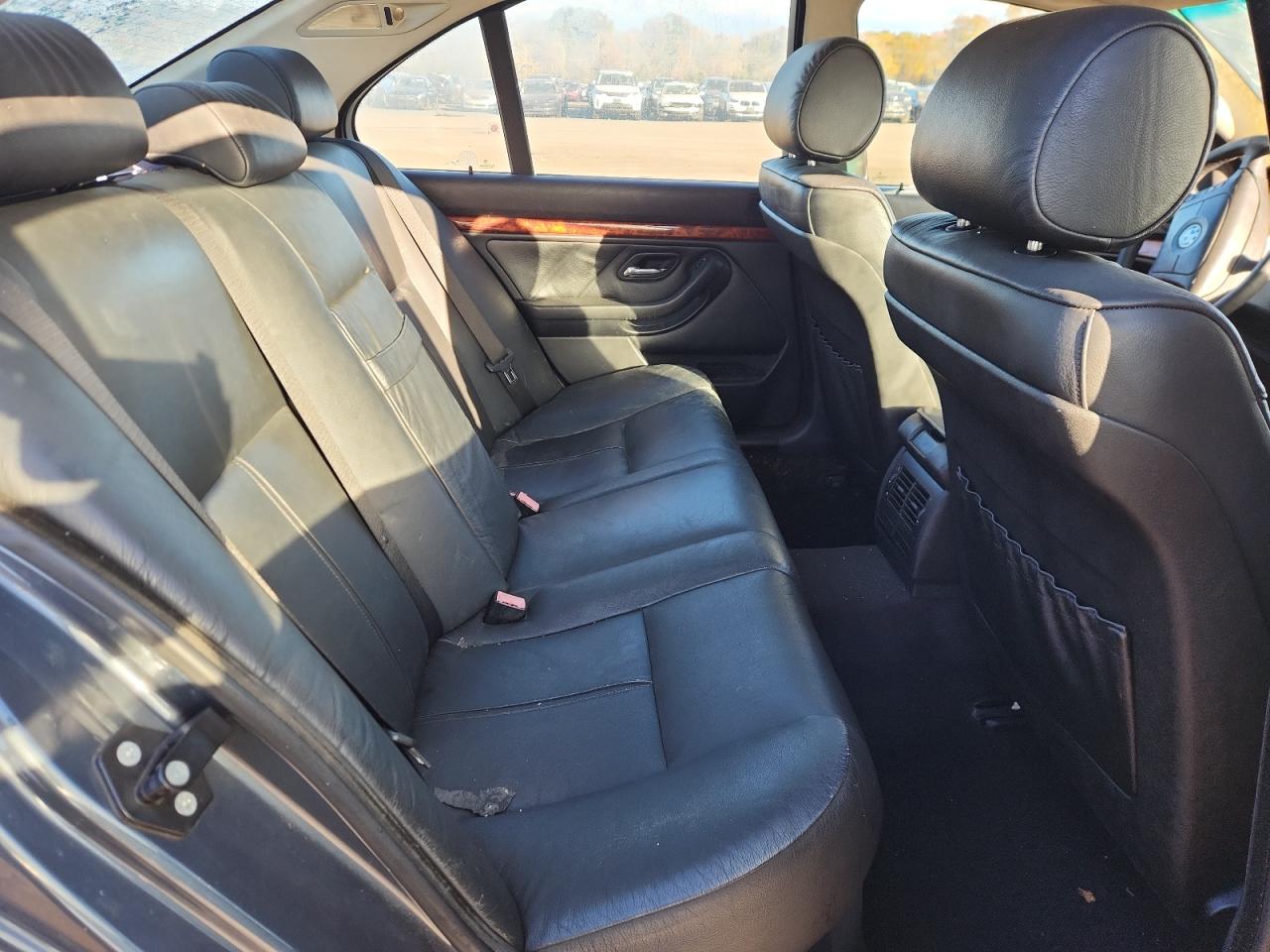 2000 Bmw 528 I Automatic Blue vin: WBADM6345YGU15211