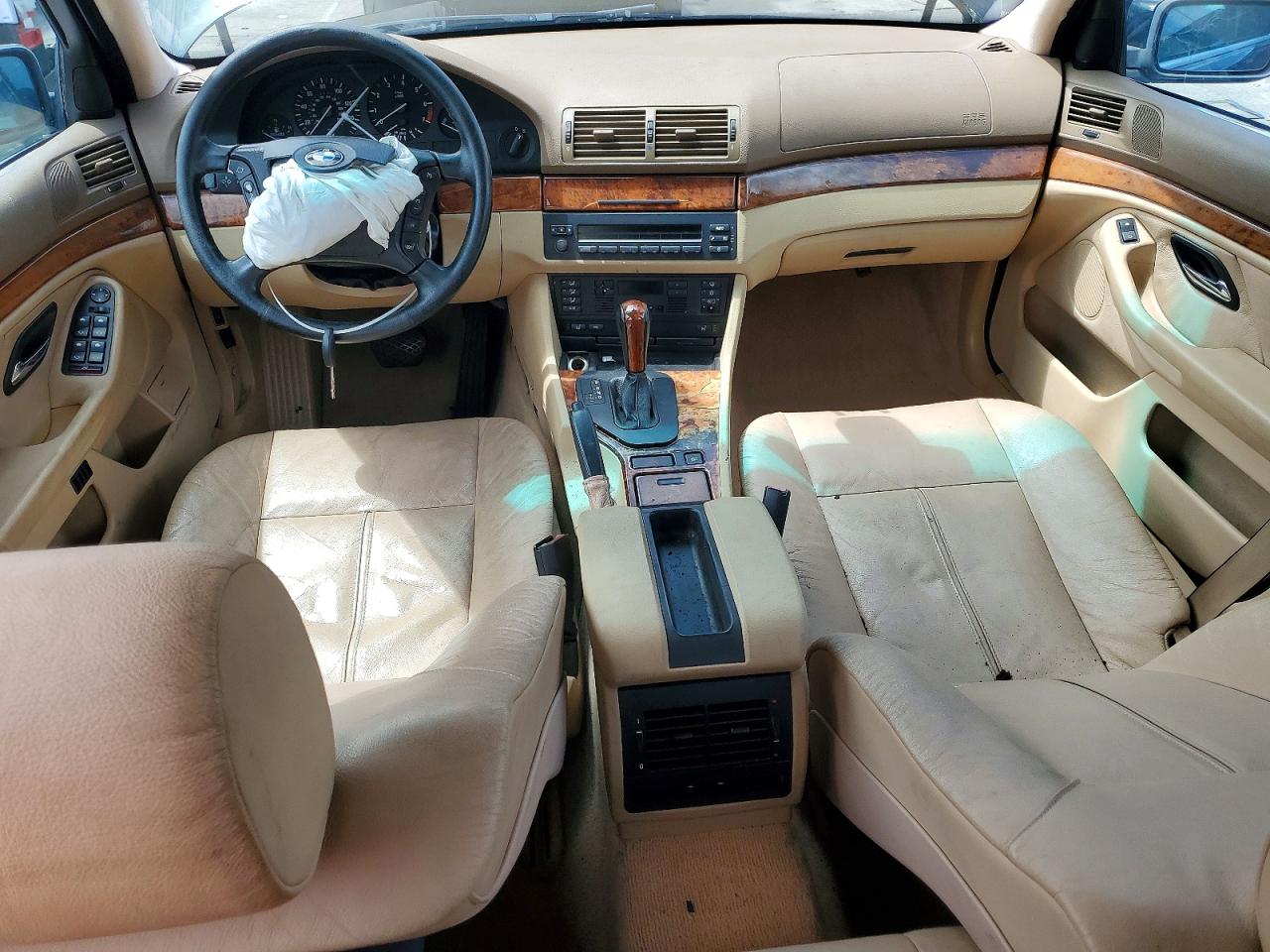 2000 Bmw 528 I Automatic Green vin: WBADM6345YGU18707