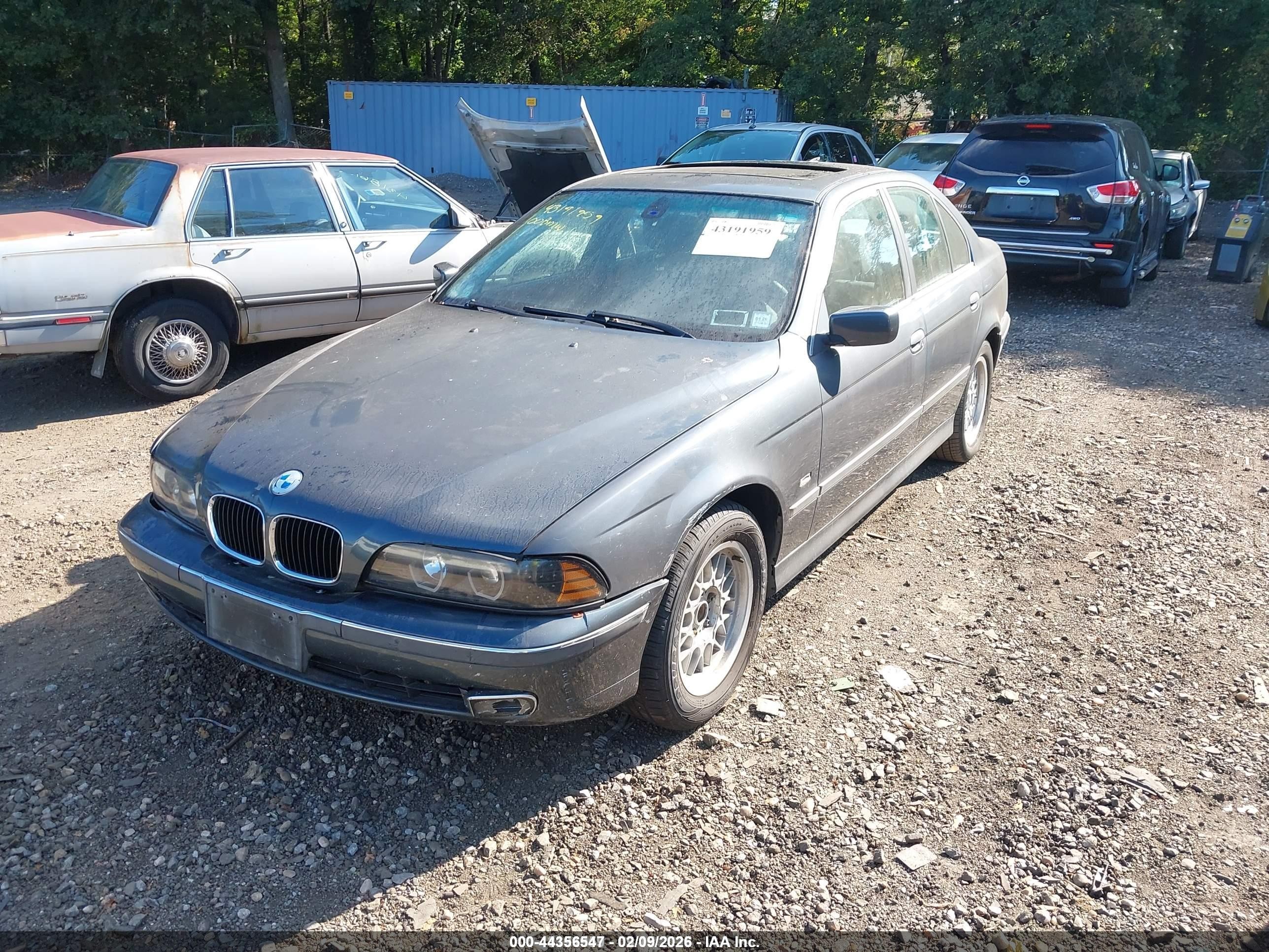 2000 Bmw 528ia   Gray vin: WBADM6345YGU21445