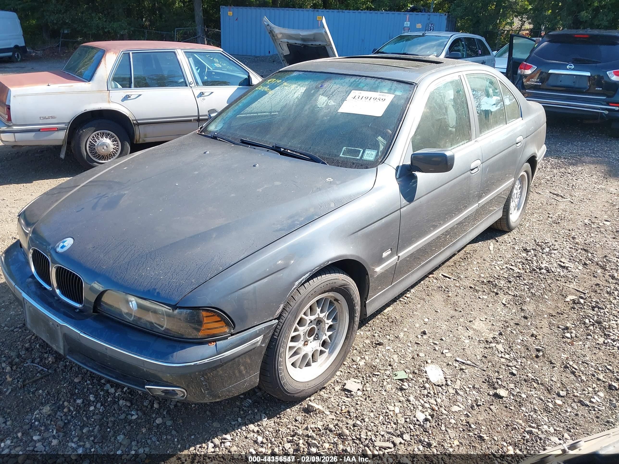 2000 Bmw 528ia   Gray vin: WBADM6345YGU21445
