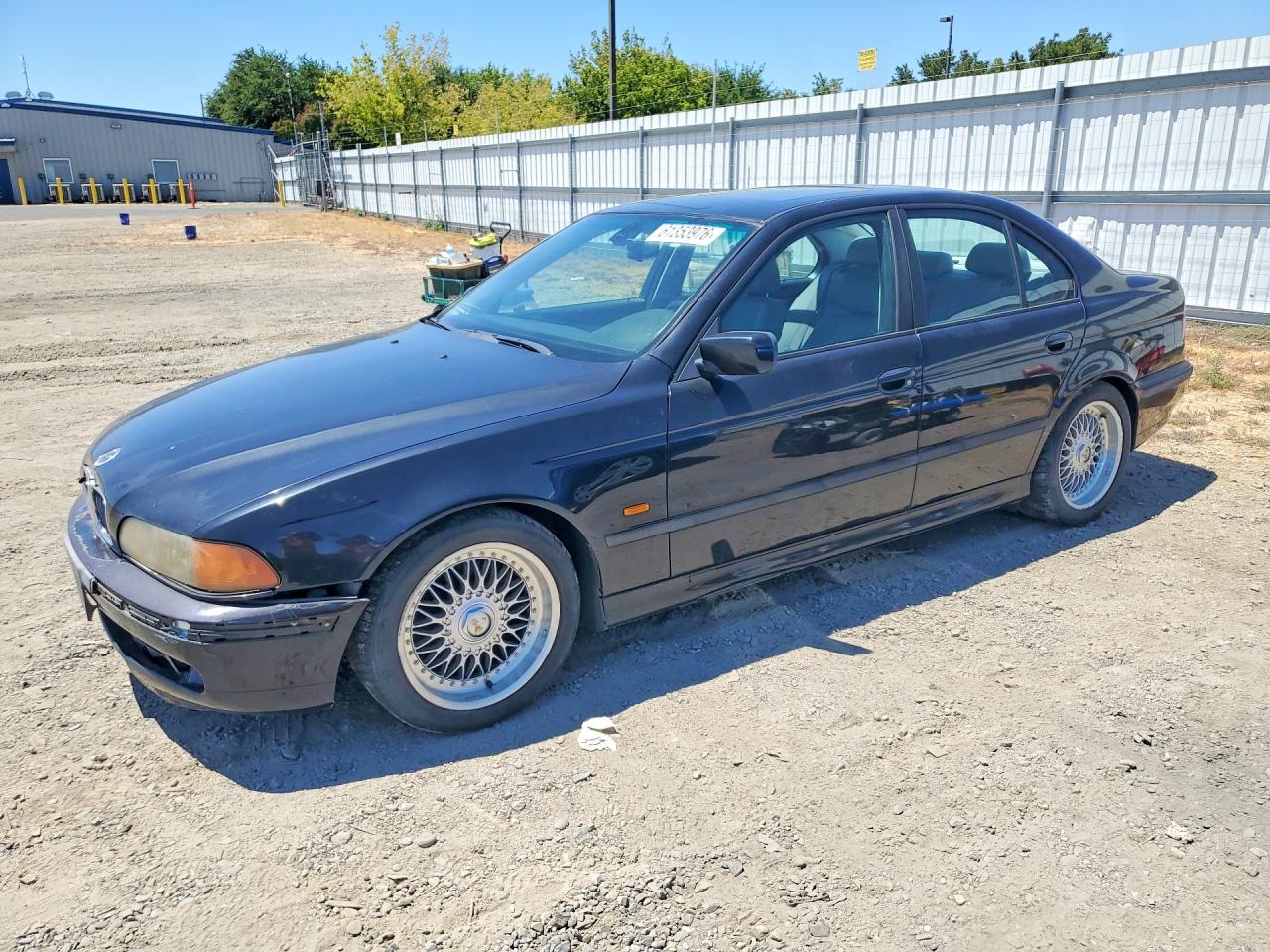 2000 Bmw 528 I Automatic Black vin: WBADM6345YGV01618