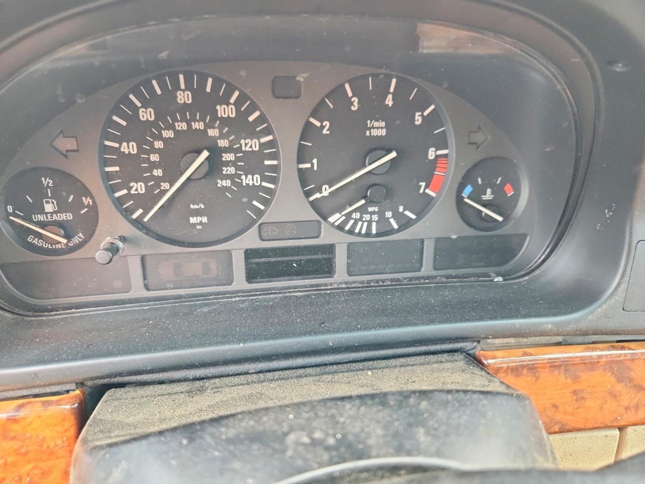 2000 Bmw 528 I Automatic Синий vin: WBADM6346YGU07523