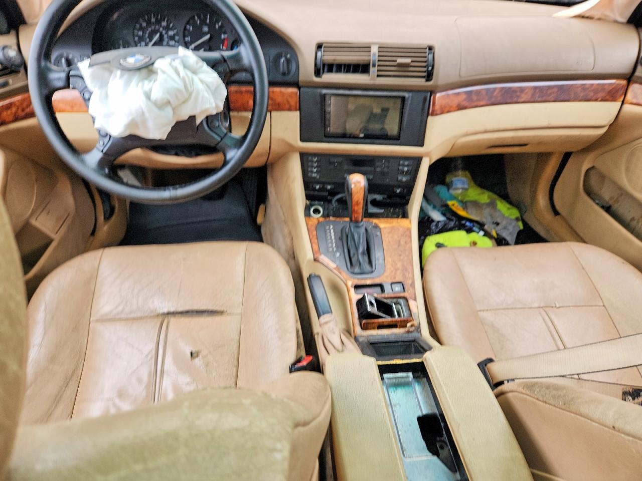 2000 Bmw 528 I Automatic Синий vin: WBADM6346YGU07523