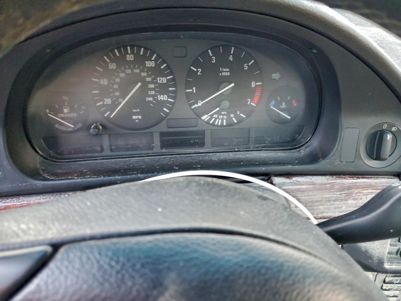 2000 Bmw 528 I Automatic Gray vin: WBADM6346YGV03443