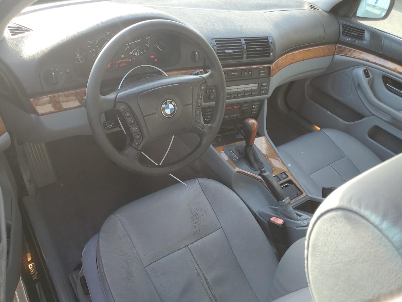 2000 Bmw 528 I Automatic Silver vin: WBADM6347YGU29899