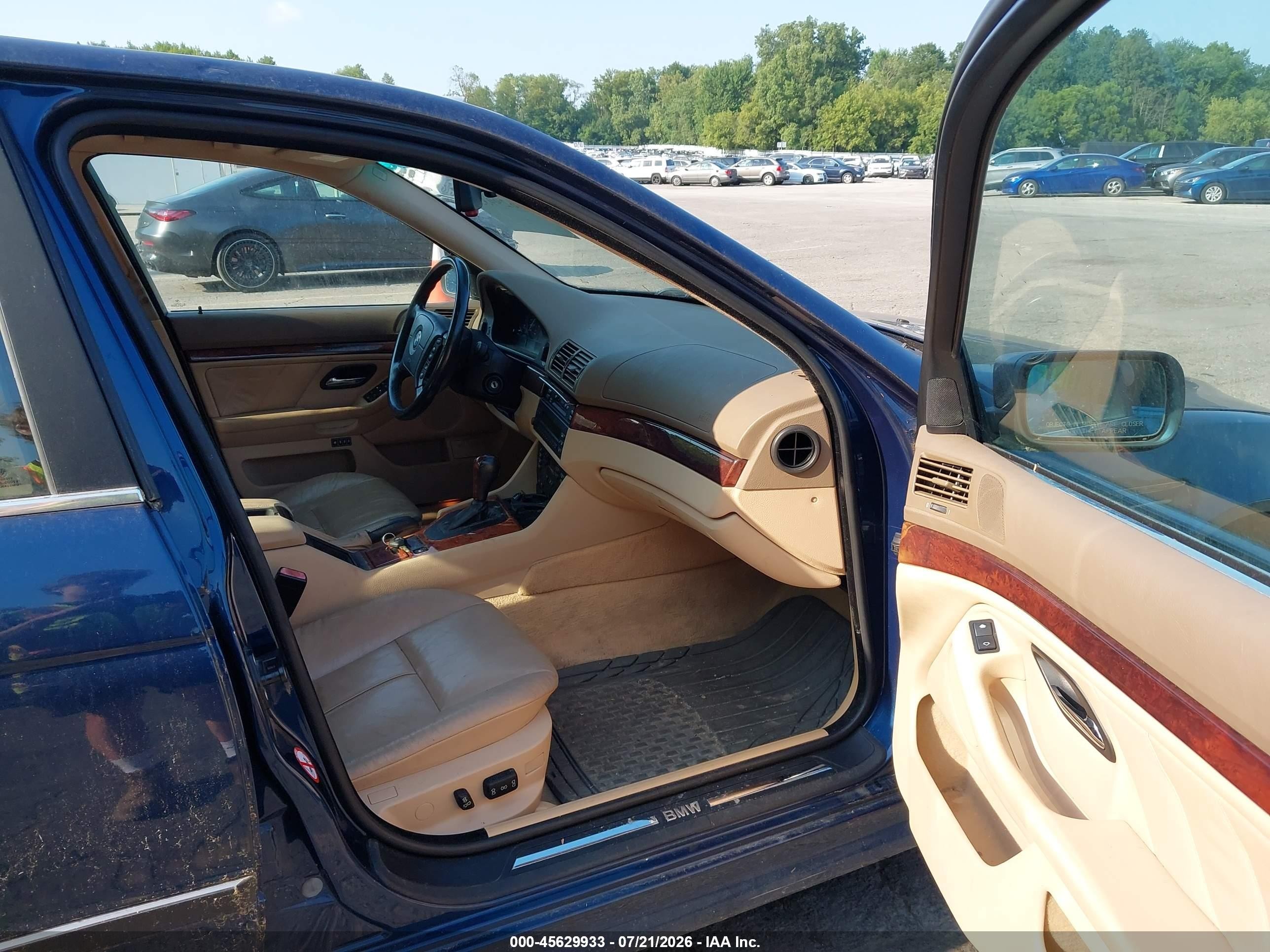2000 Bmw 528ia   Синий vin: WBADM6348YGU21522