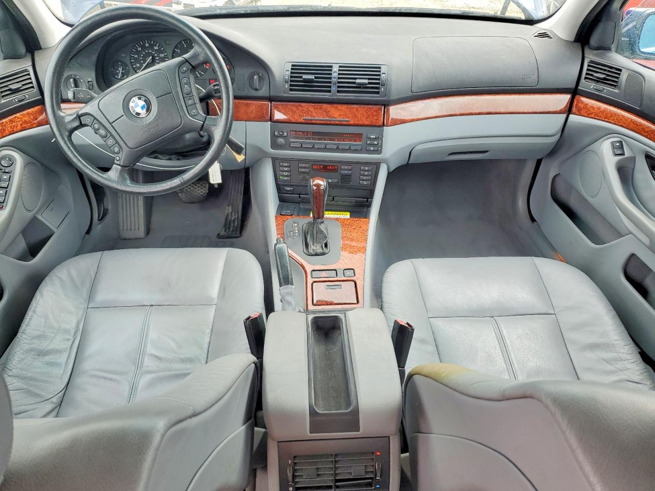 2000 Bmw 528 I Automatic Blue vin: WBADM6348YGU27417