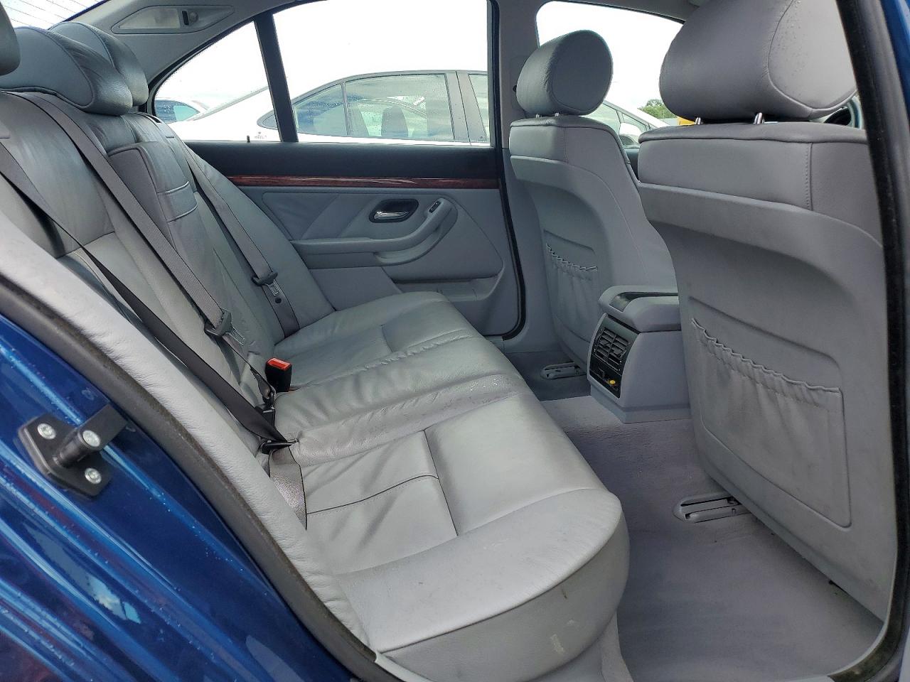 2000 Bmw 528 I Automatic Blue vin: WBADM6348YGU27417