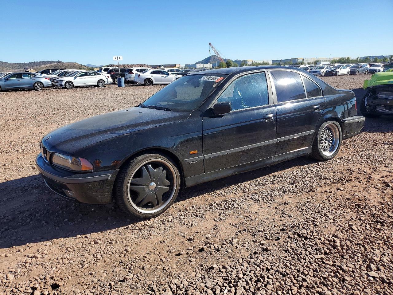2000 Bmw 528 I Automatic Black vin: WBADM634XYGU13812