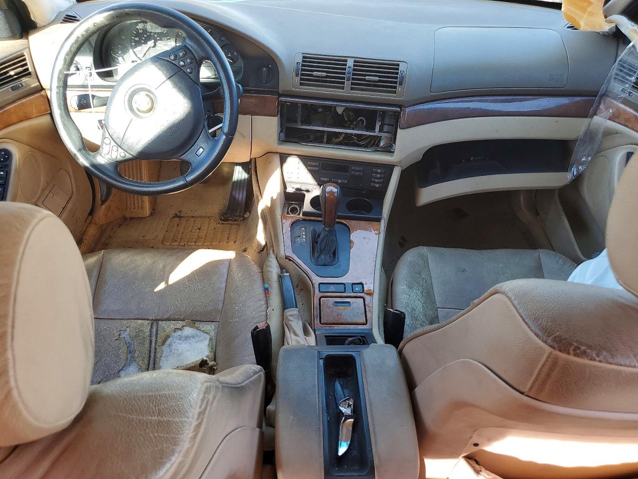2000 Bmw 528 I Automatic Black vin: WBADM634XYGU13812