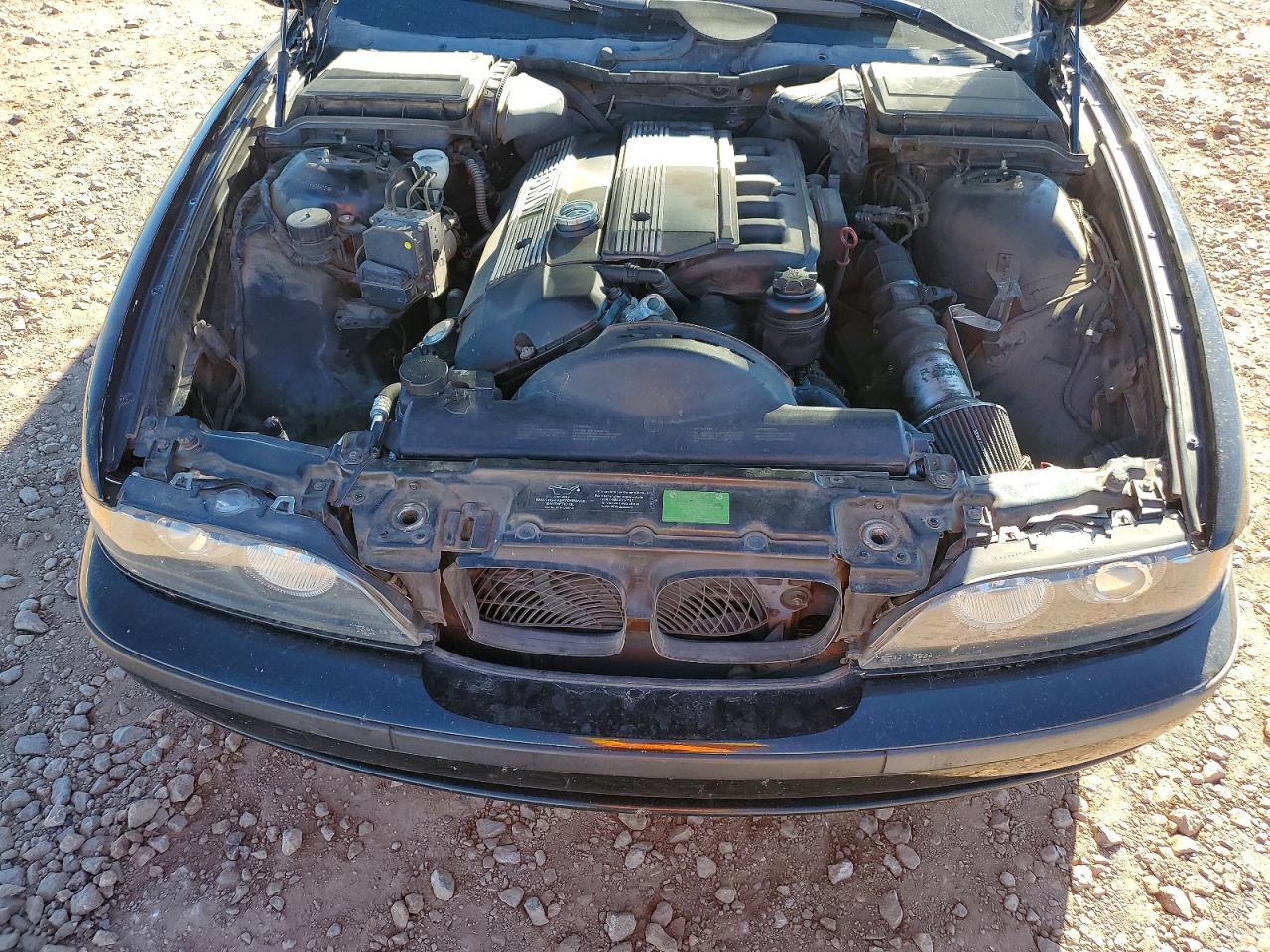 2000 Bmw 528 I Automatic Black vin: WBADM634XYGU13812