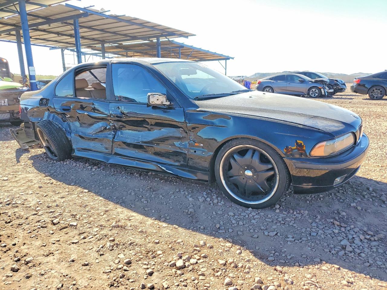 2000 Bmw 528 I Automatic Black vin: WBADM634XYGU13812