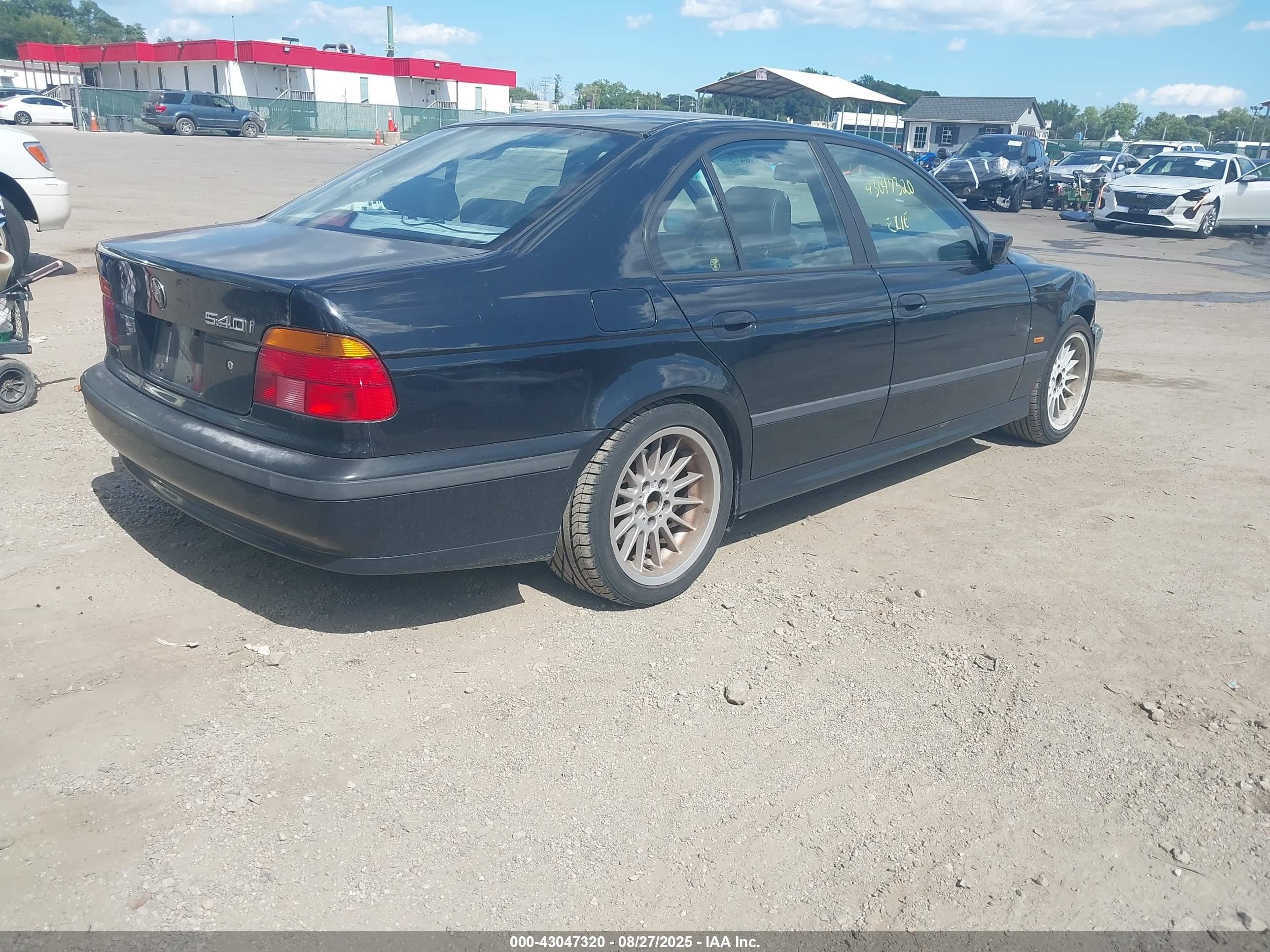 1999 Bmw 540i   Black vin: WBADN5331XGC91132
