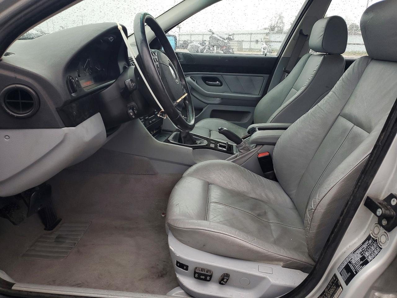 1999 Bmw 540 I Silver vin: WBADN5335XGC91604