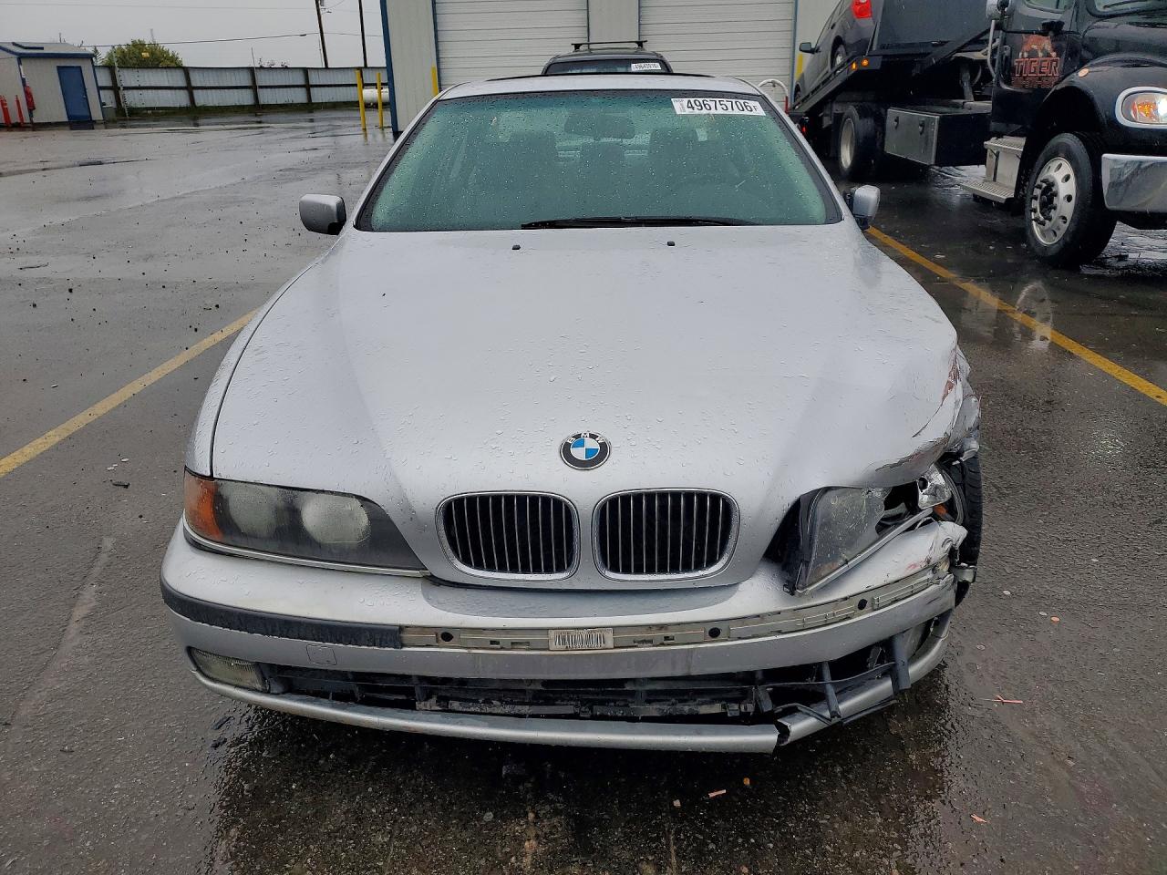 1999 Bmw 540 I Silver vin: WBADN5335XGC91604