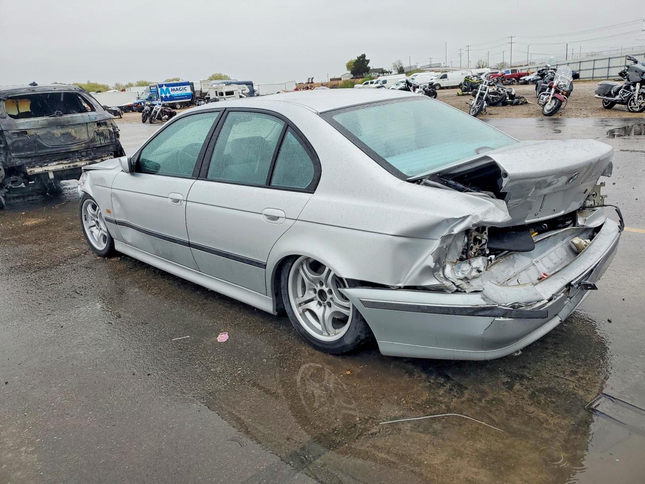 1999 Bmw 540 I Silver vin: WBADN5335XGC91604