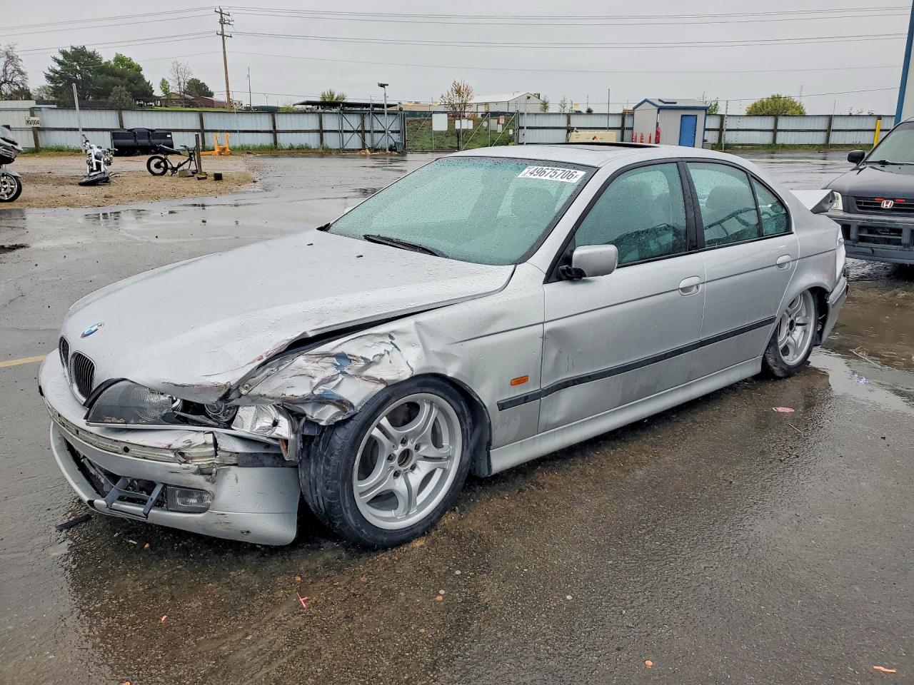 1999 Bmw 540 I Silver vin: WBADN5335XGC91604