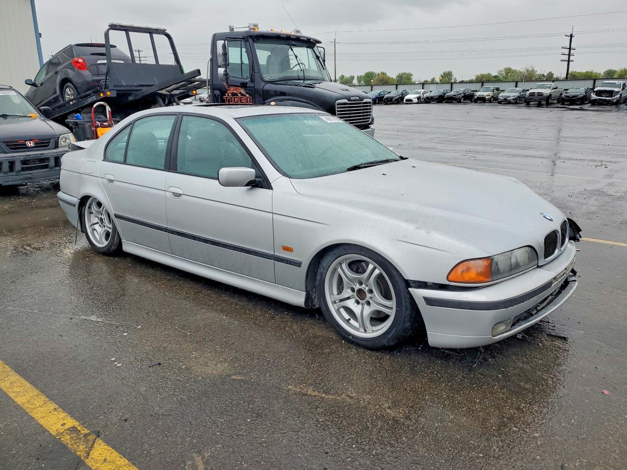 1999 Bmw 540 I Silver vin: WBADN5335XGC91604