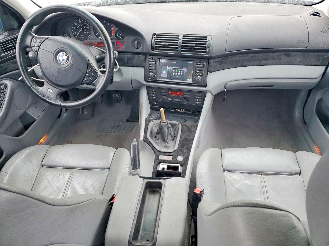1999 Bmw 540 I Silver vin: WBADN5335XGC91604
