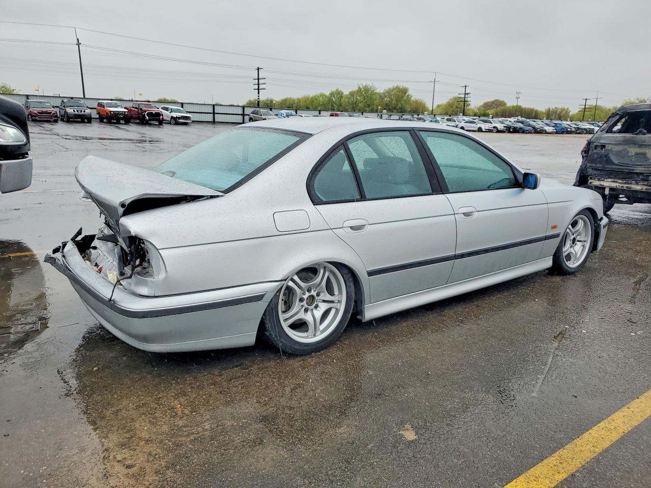 1999 Bmw 540 I Silver vin: WBADN5335XGC91604
