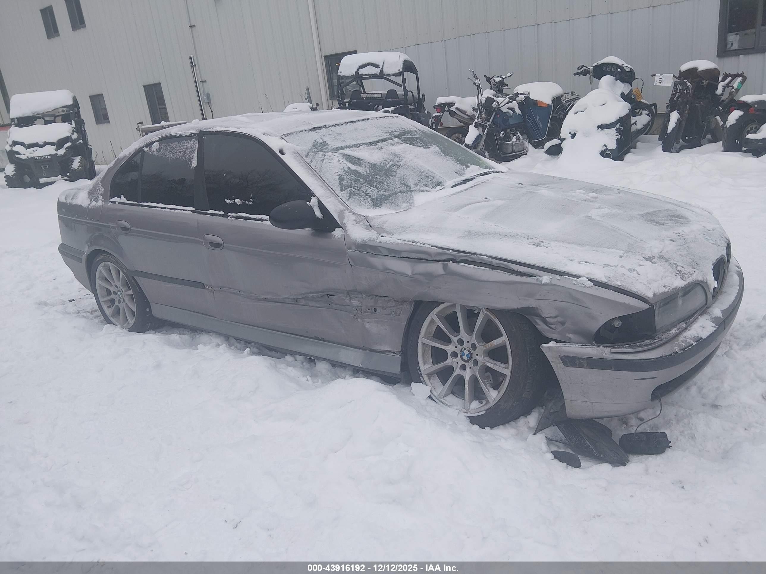 1999 Bmw 540i   Silver vin: WBADN5338XGC92441