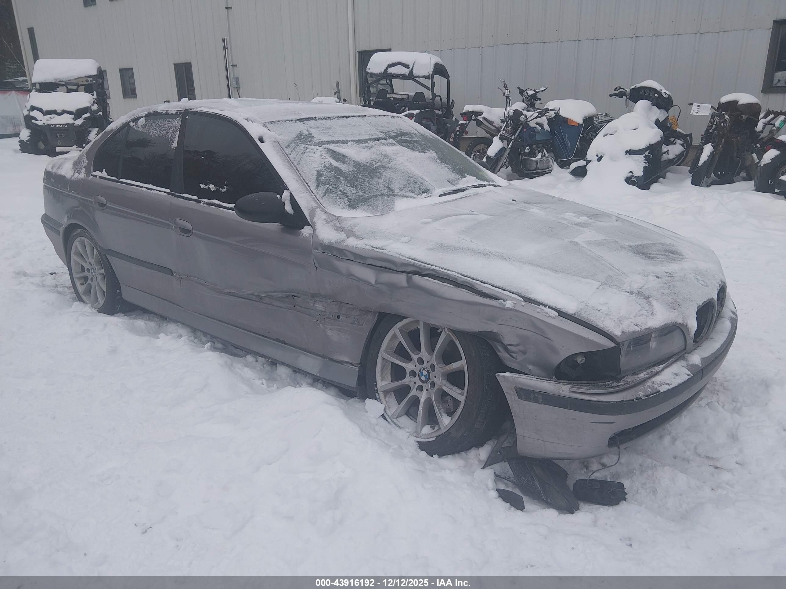 1999 Bmw 540i   Silver vin: WBADN5338XGC92441