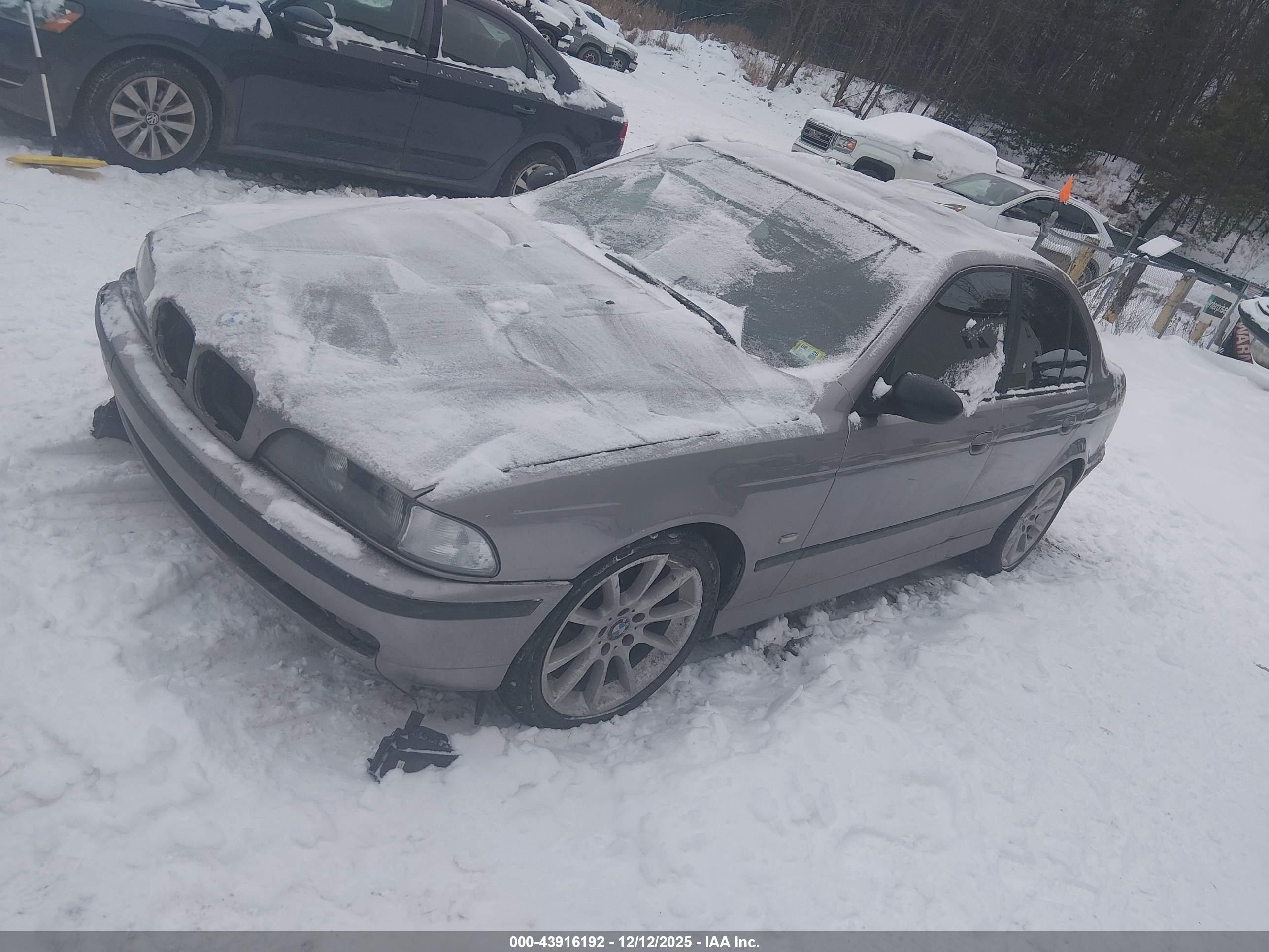 1999 Bmw 540i   Silver vin: WBADN5338XGC92441