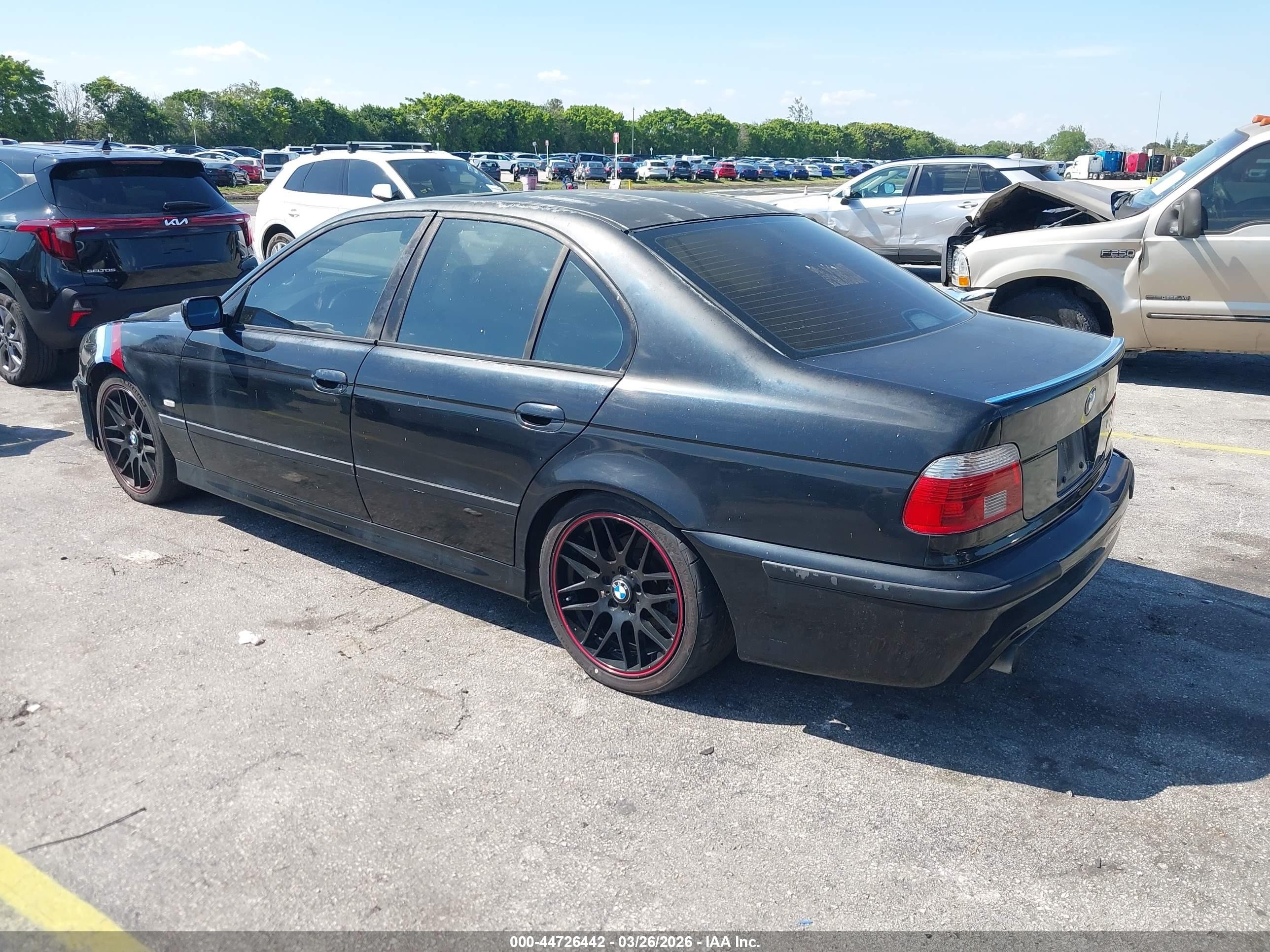 2003 Bmw 540i   Black vin: WBADN53423GF71709