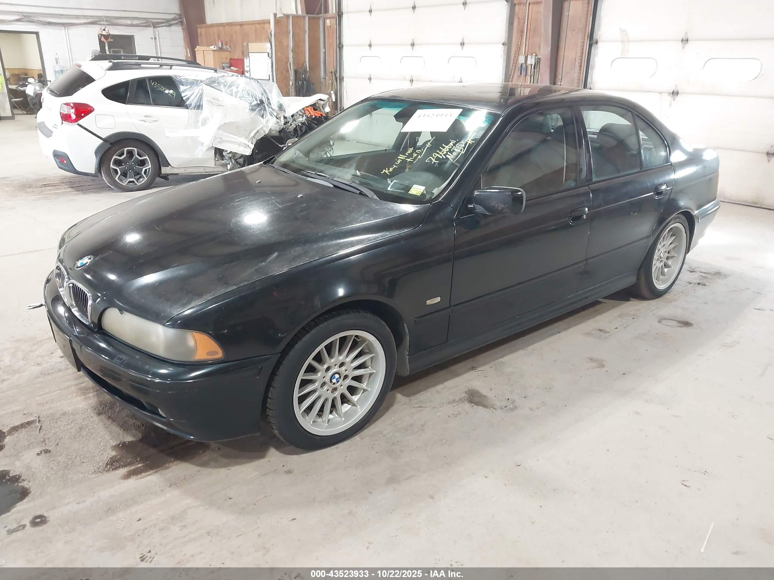 2001 Bmw 540i   Black vin: WBADN53451GC97631