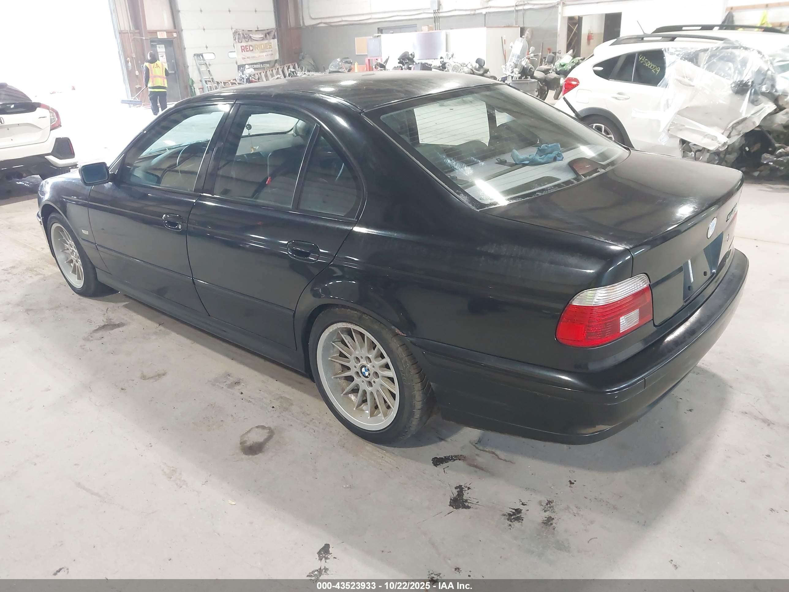 2001 Bmw 540i   Black vin: WBADN53451GC97631