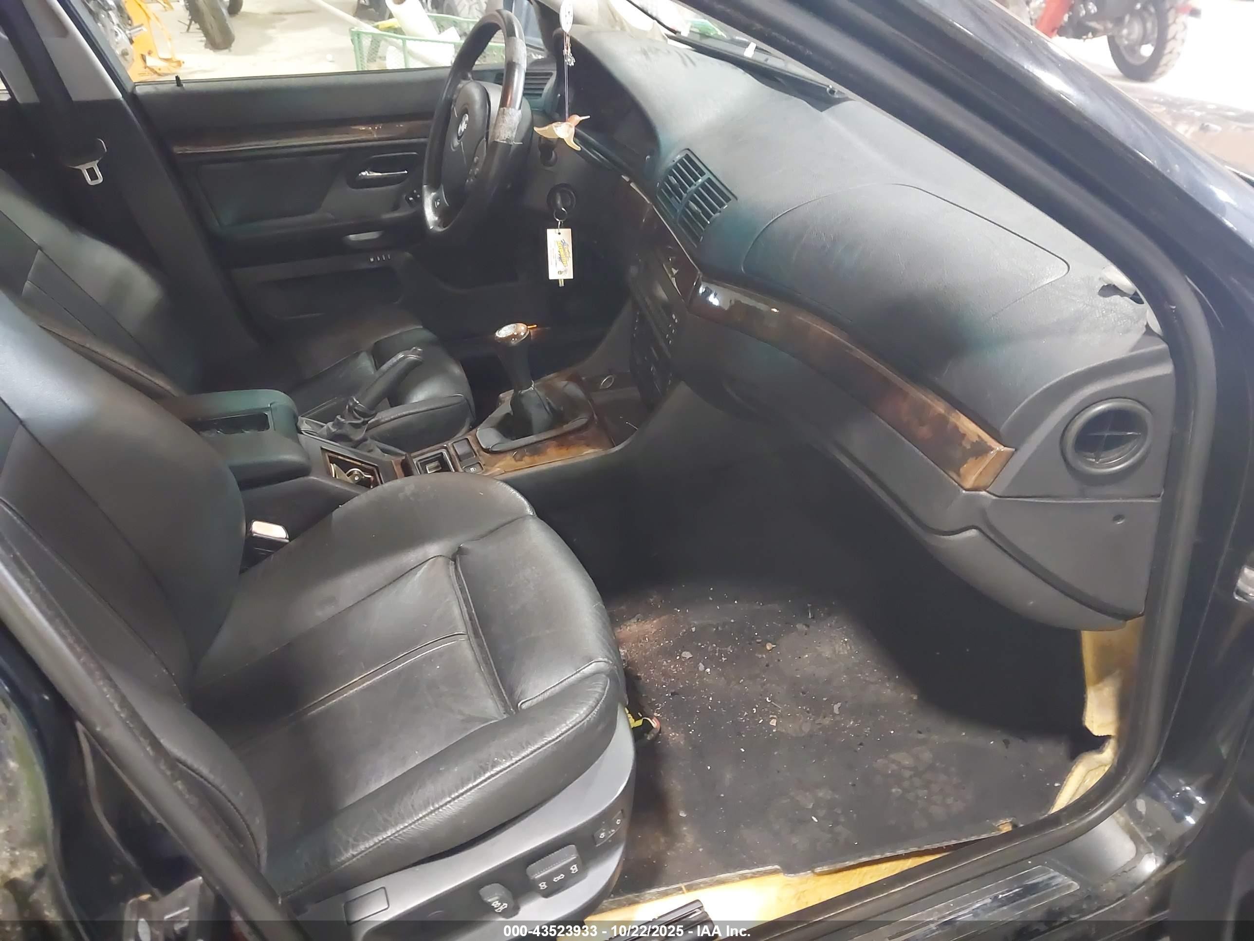 2001 Bmw 540i   Black vin: WBADN53451GC97631