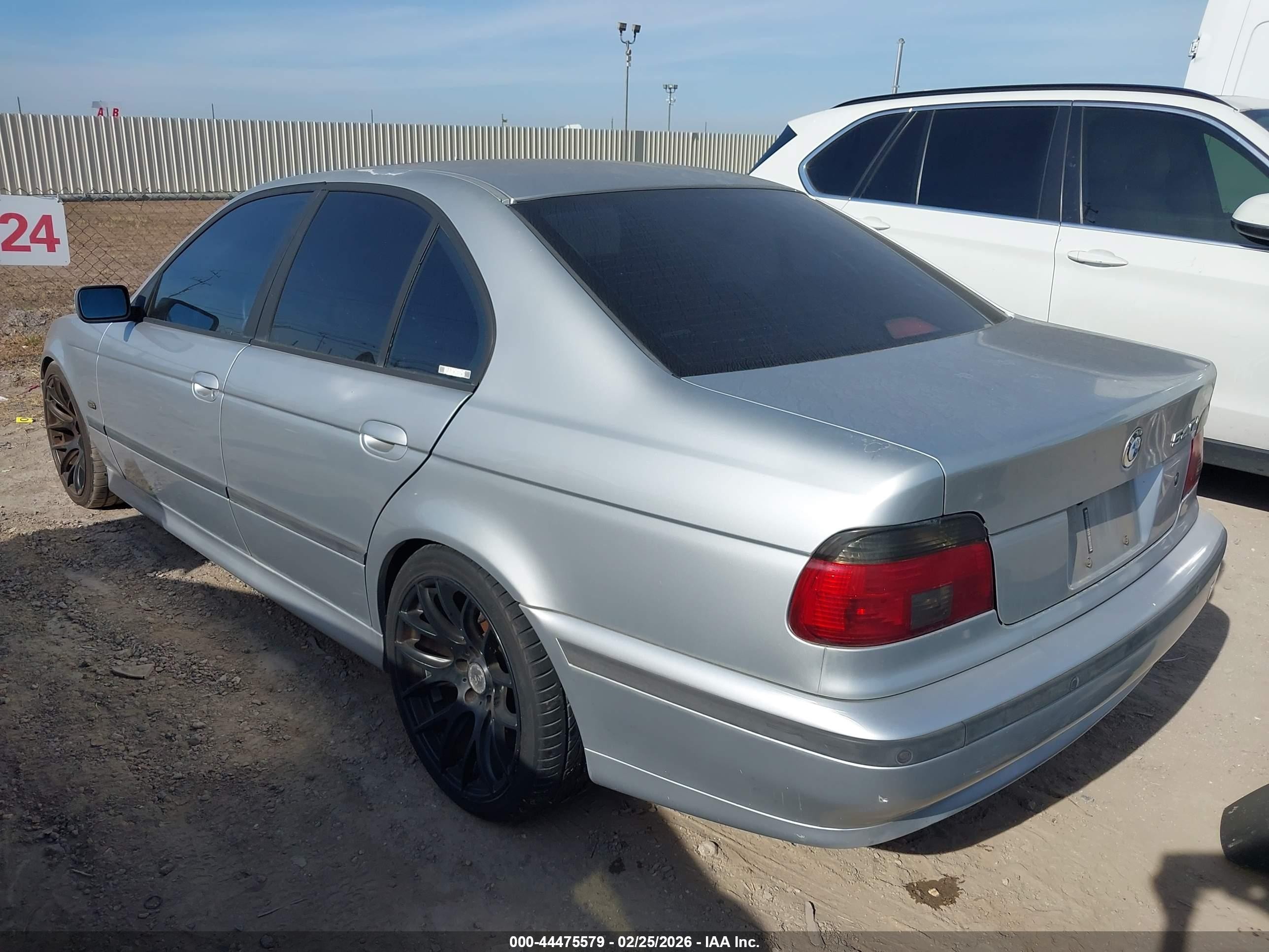1999 Bmw 540i   Silver vin: WBADN5347XGC92665