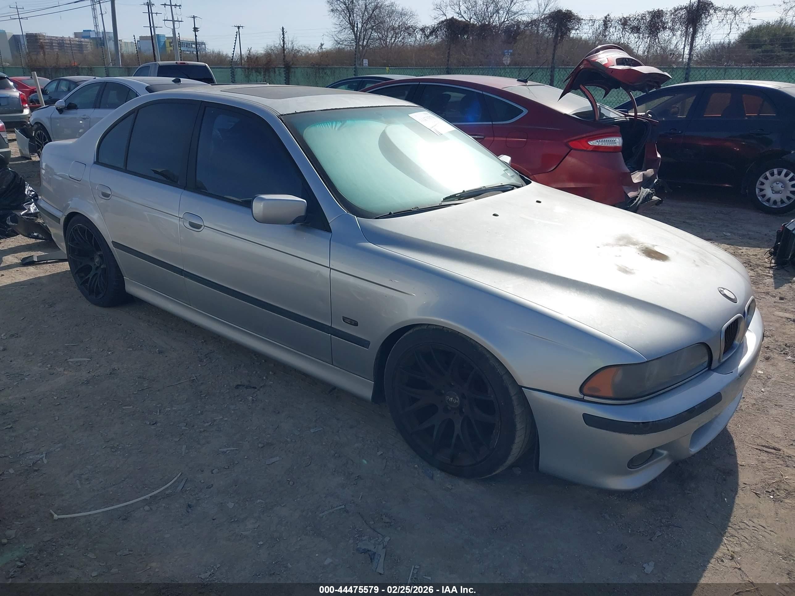 1999 Bmw 540i   Silver vin: WBADN5347XGC92665
